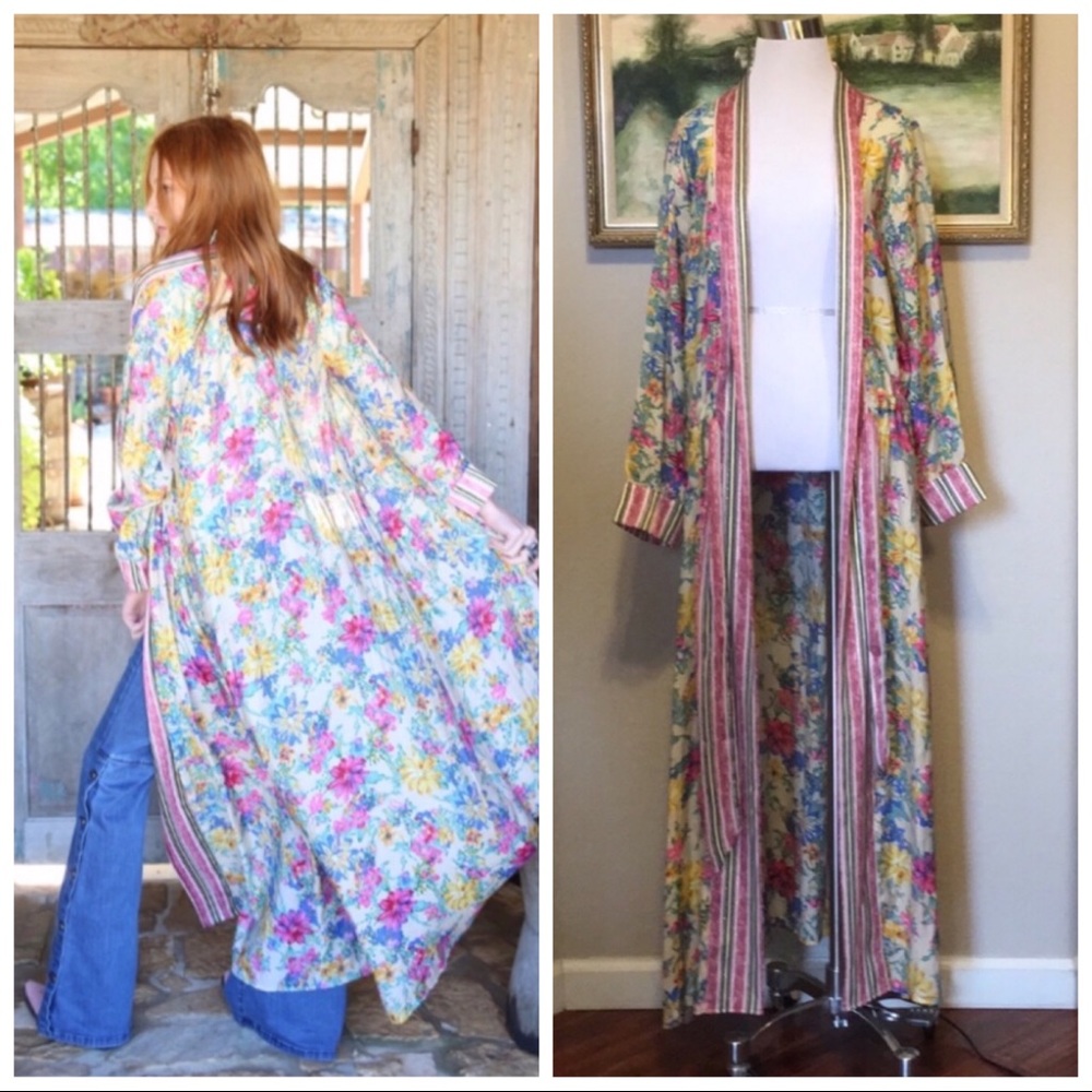Junk Gypsy Aratta Silent Journey Floral Duster
